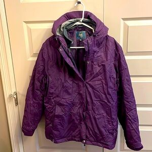 Ladies size 2XL windriver 3-1 winter jacket